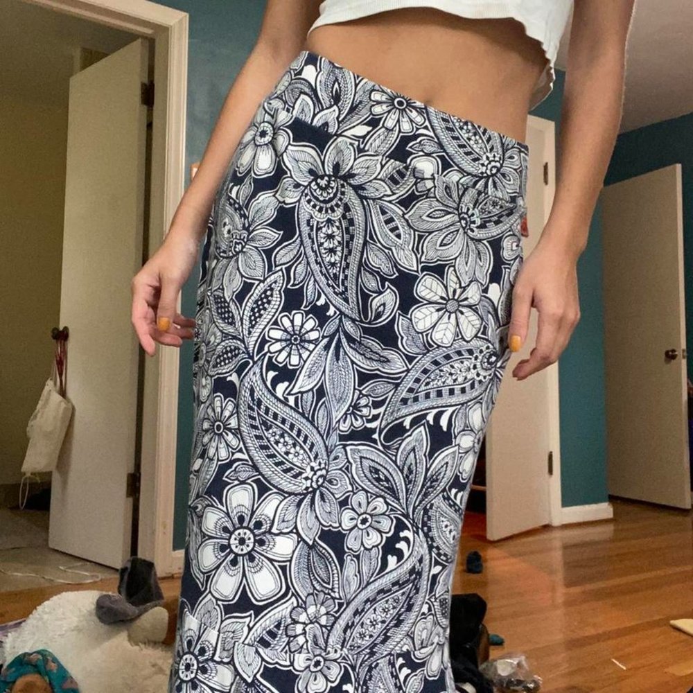 Floral Maxi Skirt